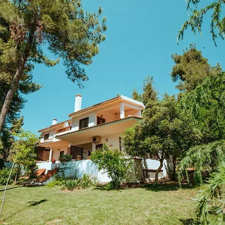 Vacation With Large Garden In Sani's Forest Prázdninový dům *